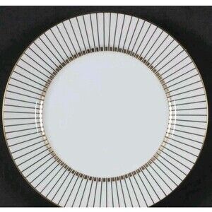 Set Of 4 Vintage Fitz & Floyd Pareille Porcelain Dinner Plates 11"